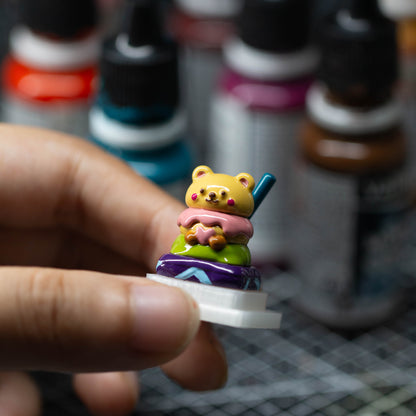 Ice Cream Bliss · Handmade Resin Artisan Keycap