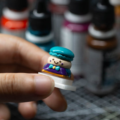 Blueberry Scholar · Handmade Resin Artisan Keycap