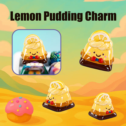 Donut Puppy Delight · Handmade Resin Artisan Keycap